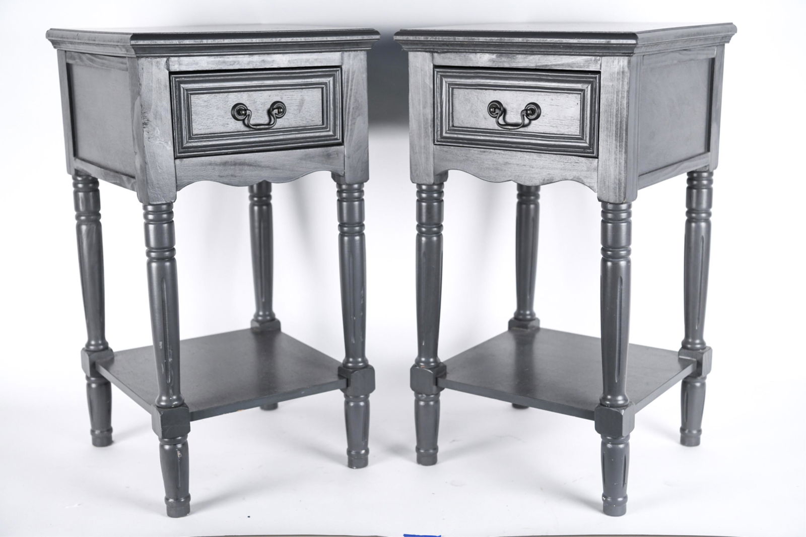 PAIR OF CONTEMPORARY NIGHTSTANDS (1 of 10)