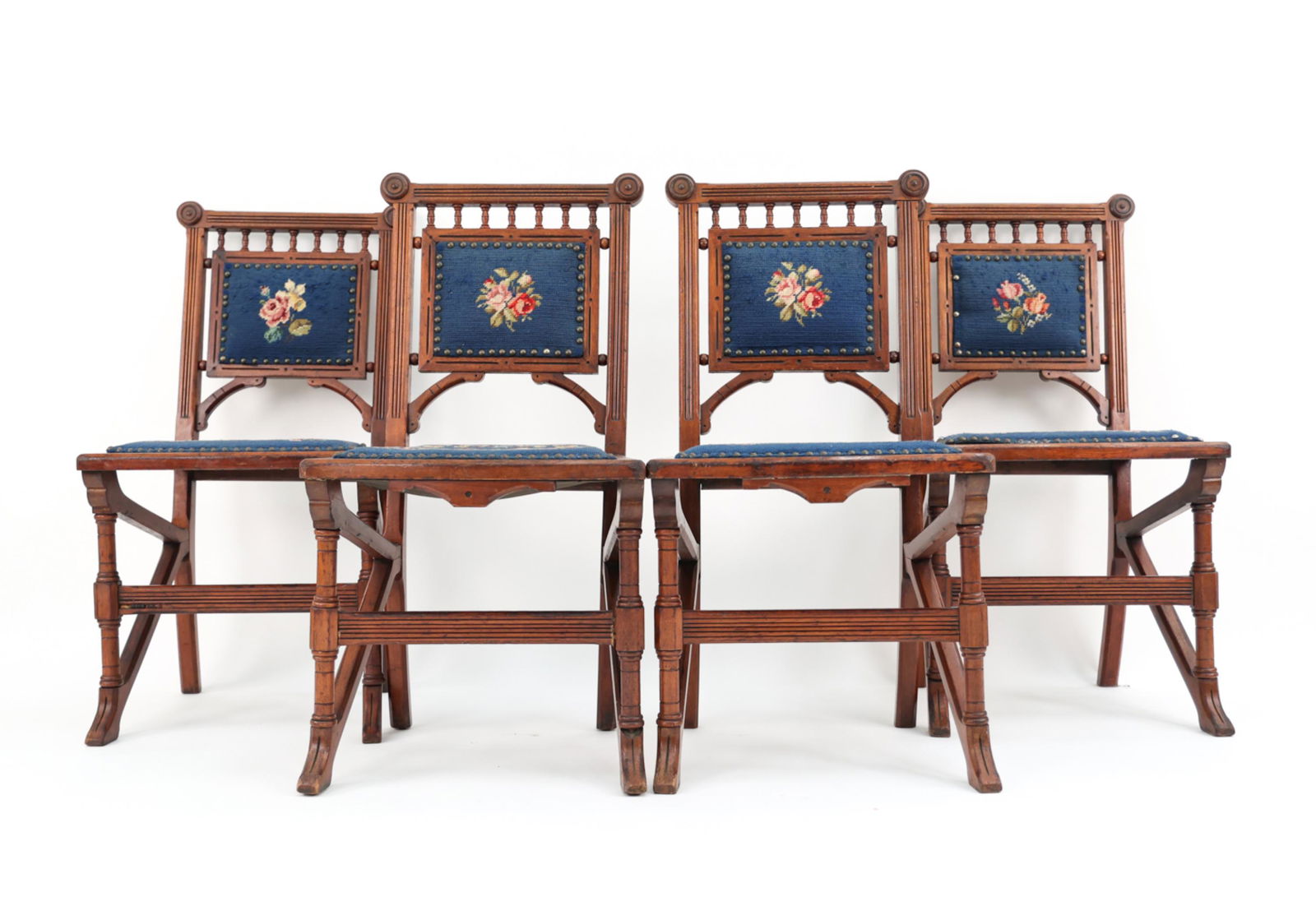 (4) AESTHETIC MOVEMENT SIDE CHAIRS (1 of 18)