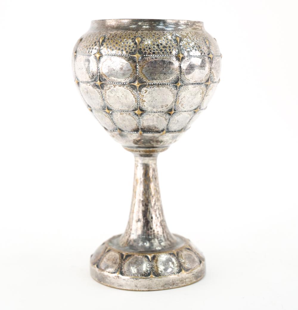 SECESSIONIST / JUGENDSTIL HAMMERED CHALICE (1 of 7)