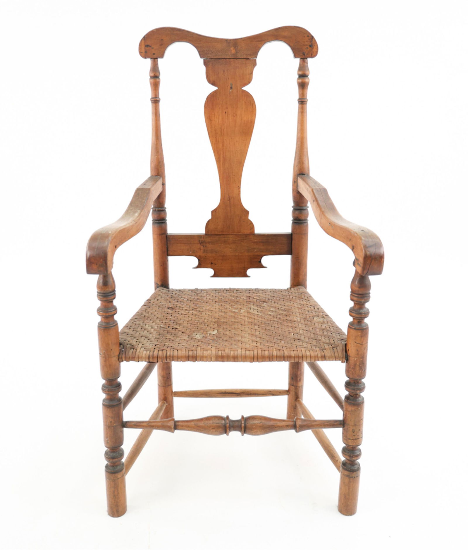 18TH CENTURY AMERICAN WILLIAM AND MARY ARM CHAIR (1 of 17)
