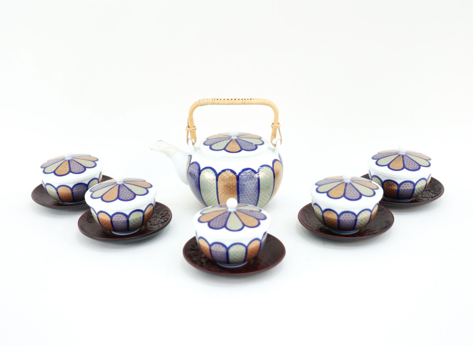 JAPANESE PORCELAIN TEA SET (1 of 15)