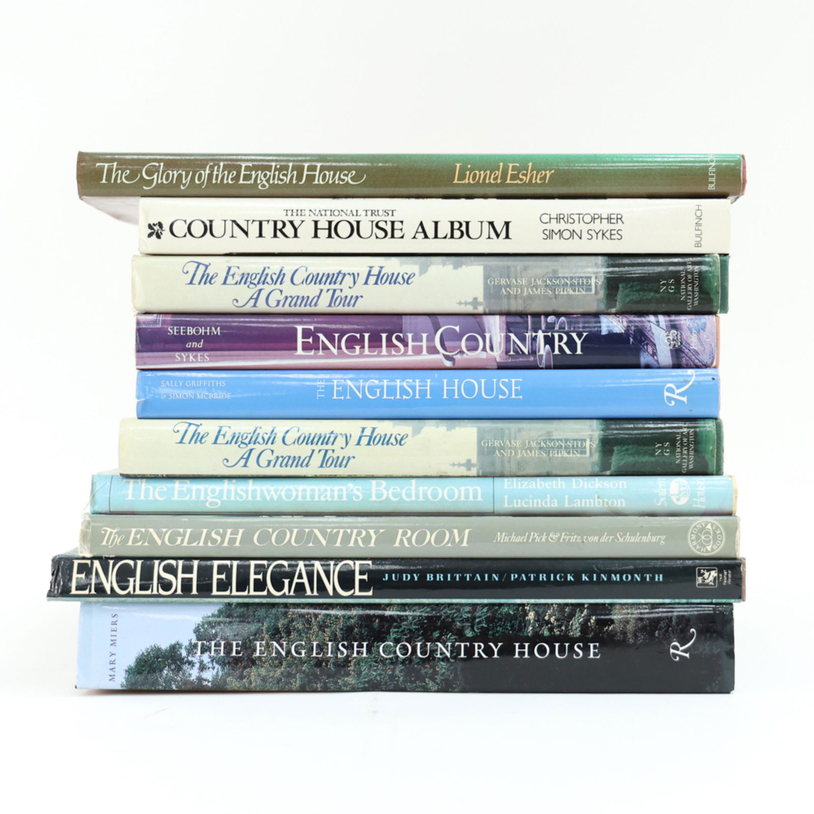 10 BOOKS ON ENGLISH COUNTRY HOUSES (1 of 16)