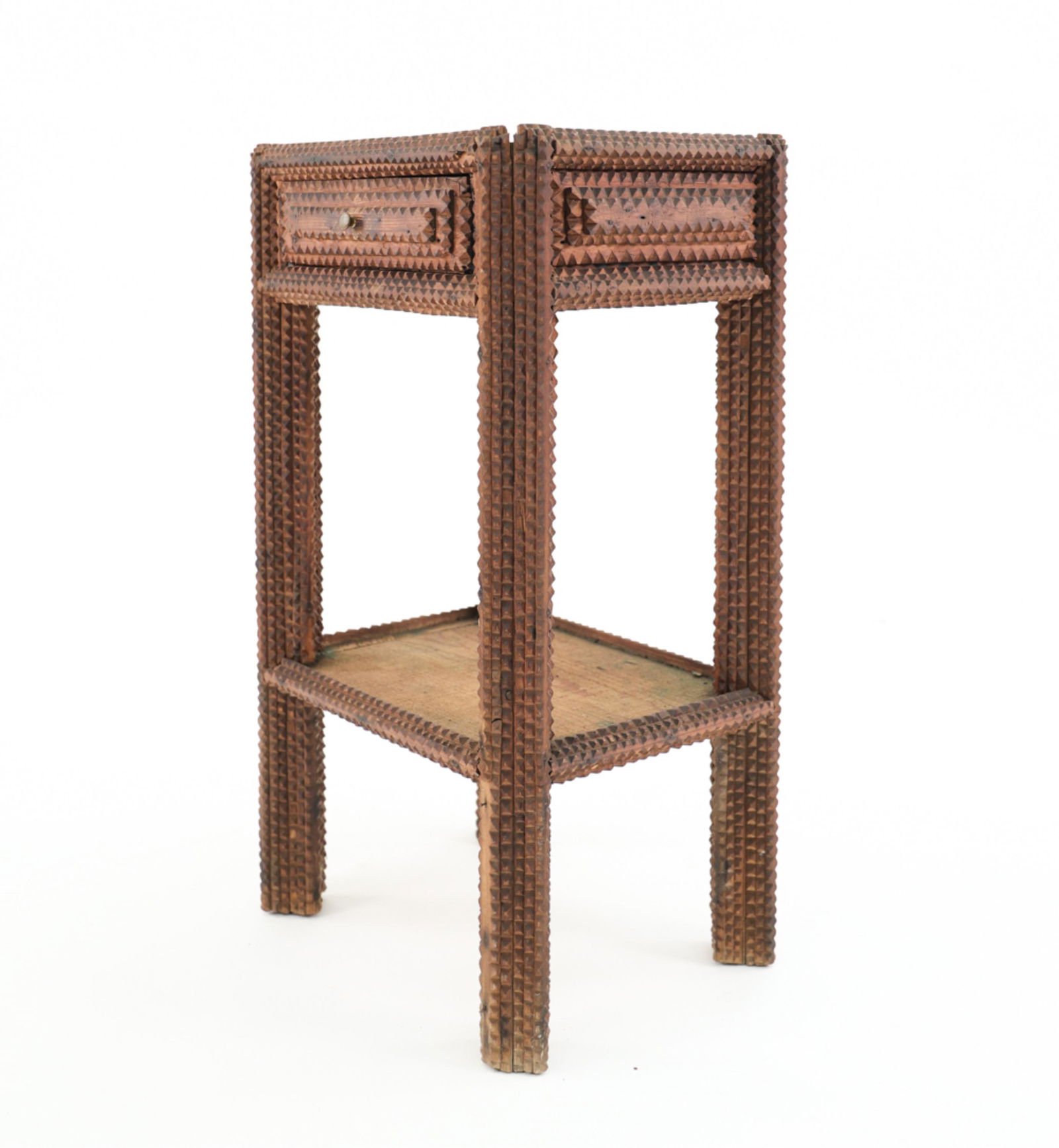 TRAMP ART SIDE TABLE (1 of 15)