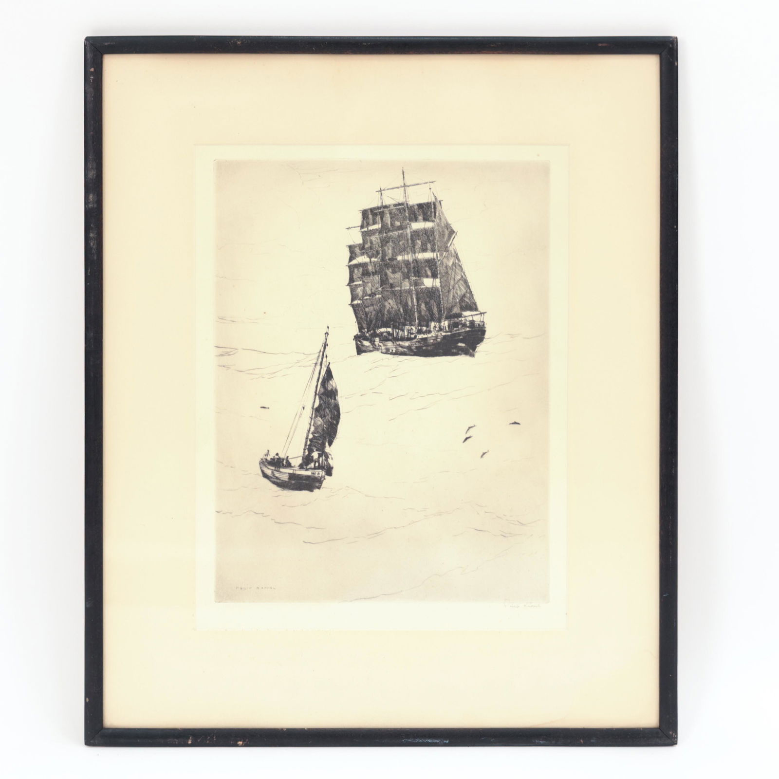 PHILIP KAPPEL, AMERICAN (1901-1981) ETCHING (1 of 10)