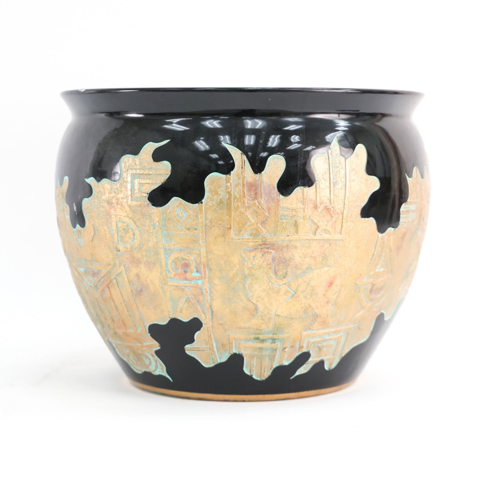 CONTEMPORARY CHINESE CERAMIC PLANTER (1 of 9)