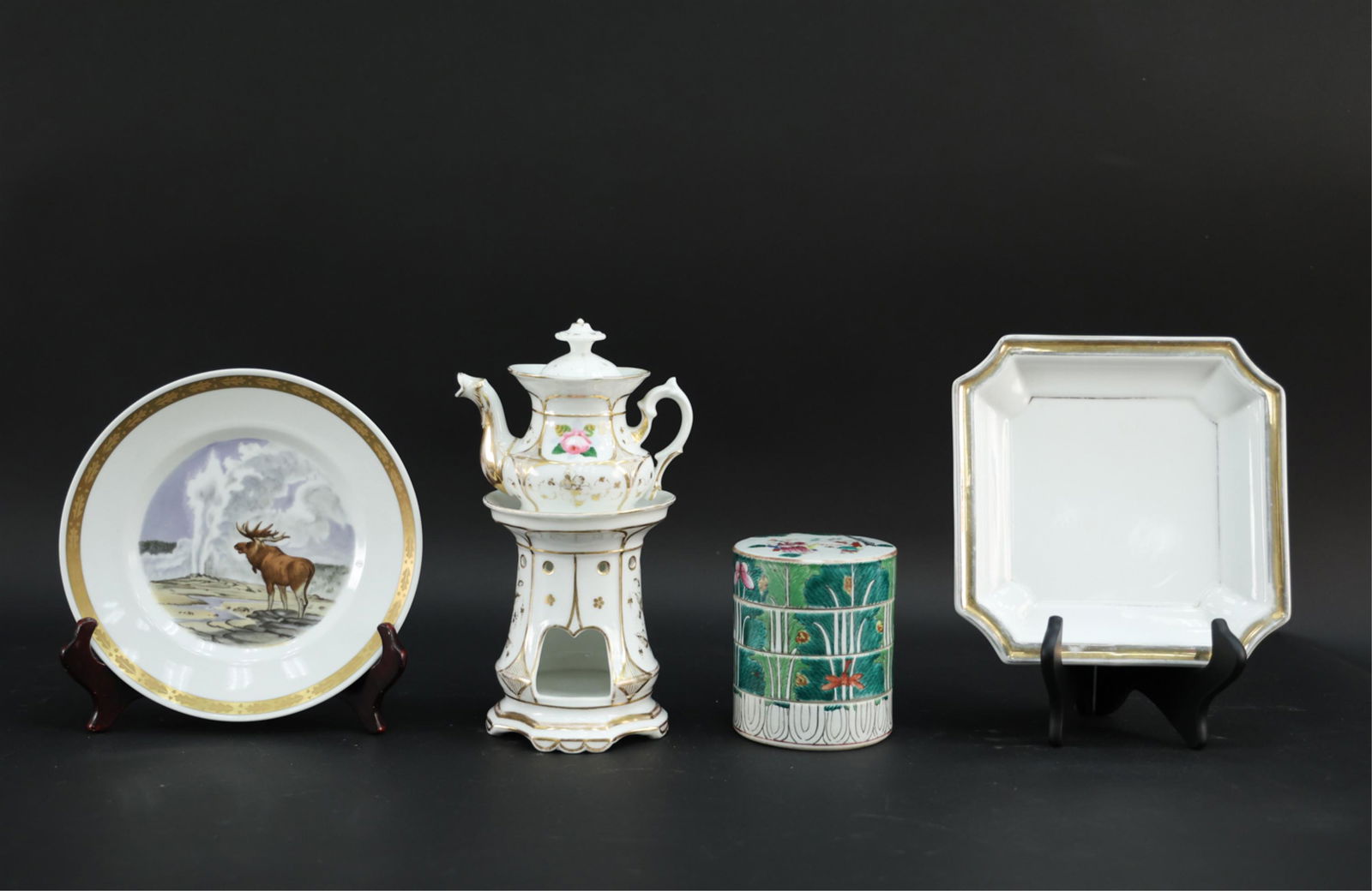 PORCELAIN GROUPING INCL CHINESE (1 of 20)