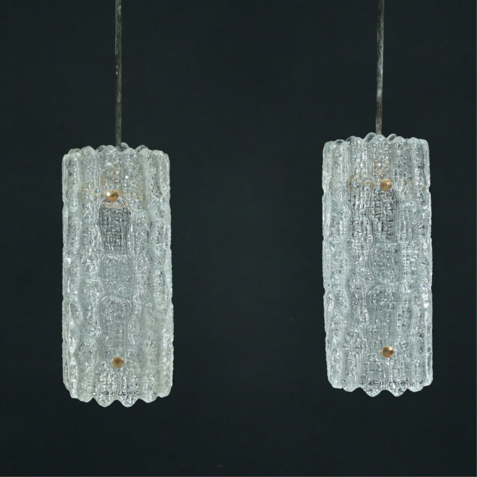 PAIR OF CARL FAGERLUND FOR ORREFORS PENDANT LAMPS (1 of 14)