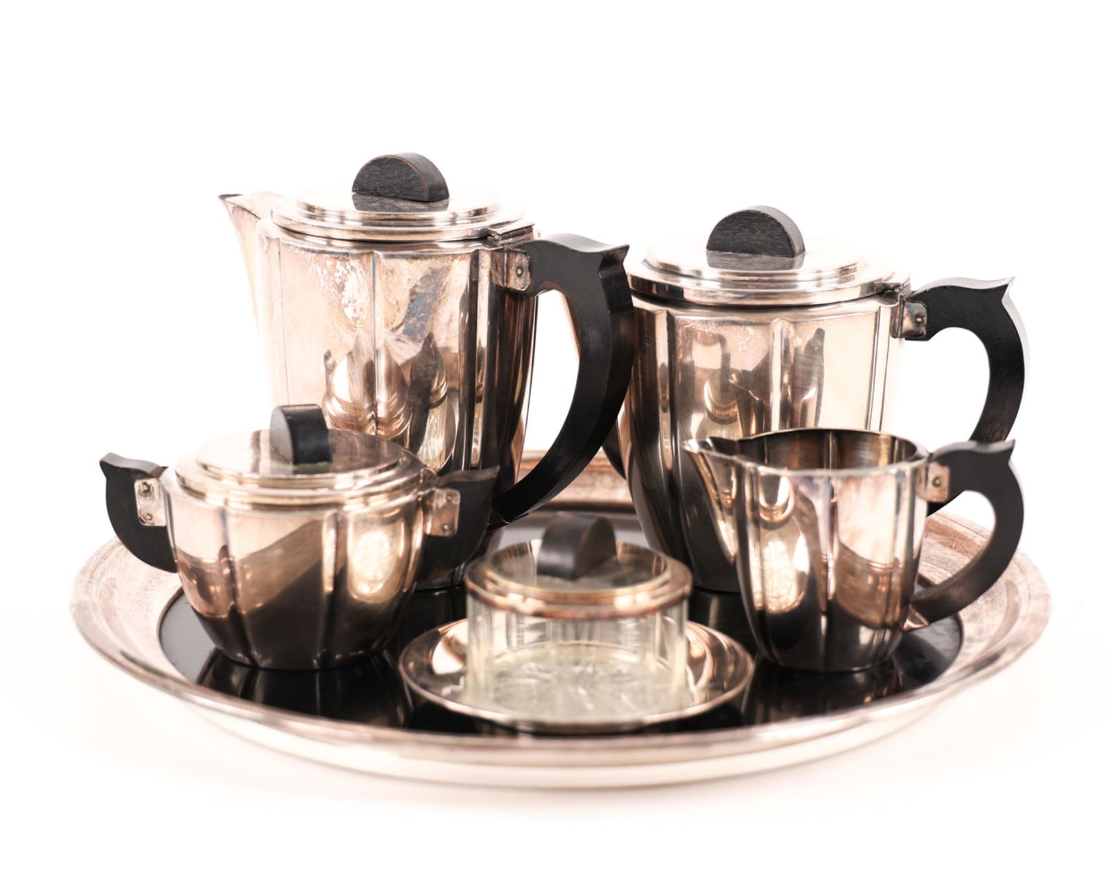 PRATA WOLFF SILVERPLATE TEA SERVICE (1 of 20)