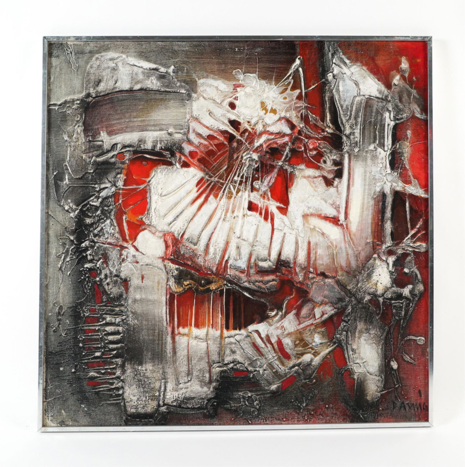 MODERN TEXTURED ABSTRACT O/C (1 of 9)