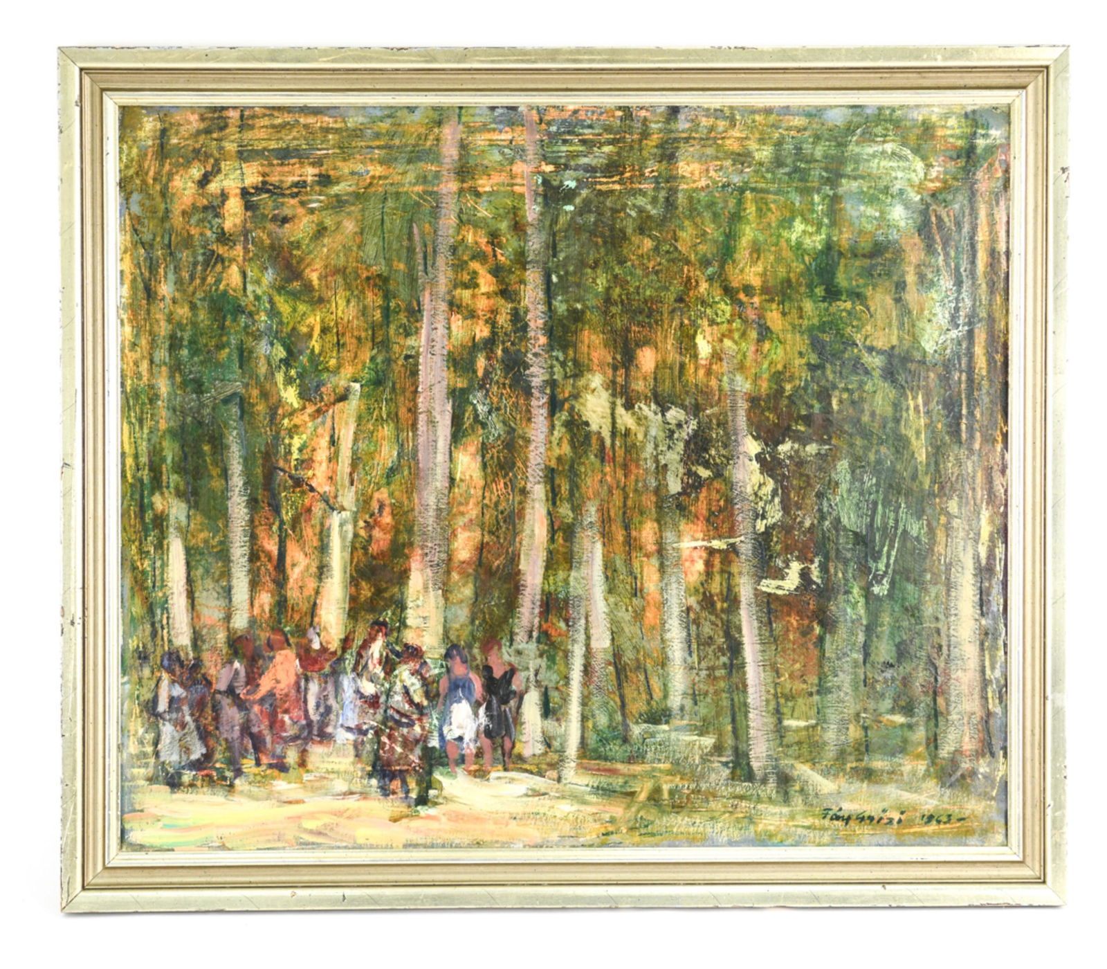 FAY GYOZO, HUNGARIAN (1918 - 2005) FOREST SCENE (1 of 10)