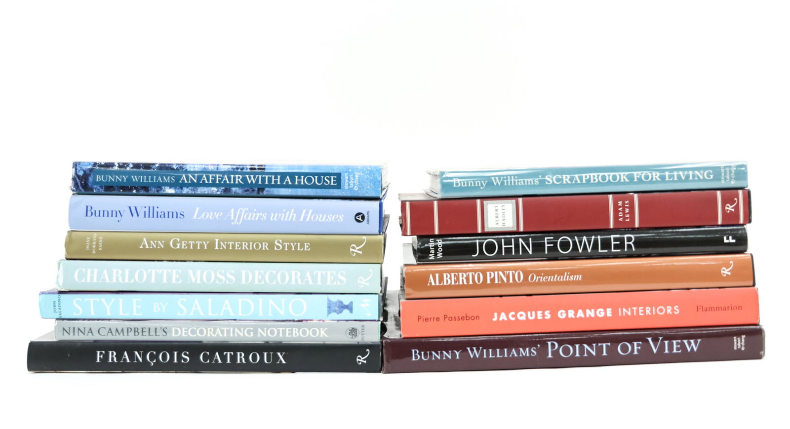 COLLECTION OF INTERIOR DESIGN BOOKS (1 of 15)