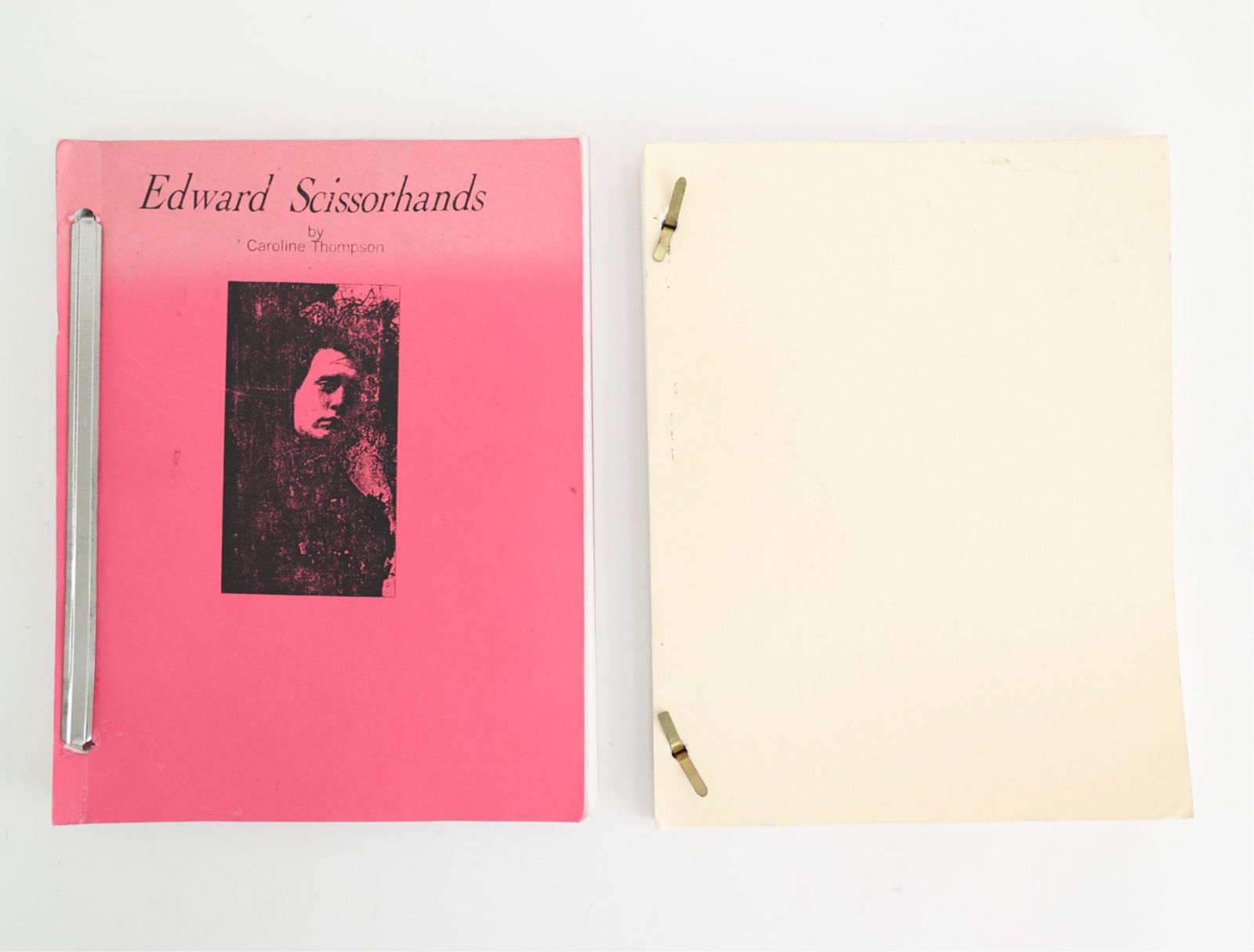 (2) EDWARD SCISSORHANDS SCRIPTS (1 of 9)