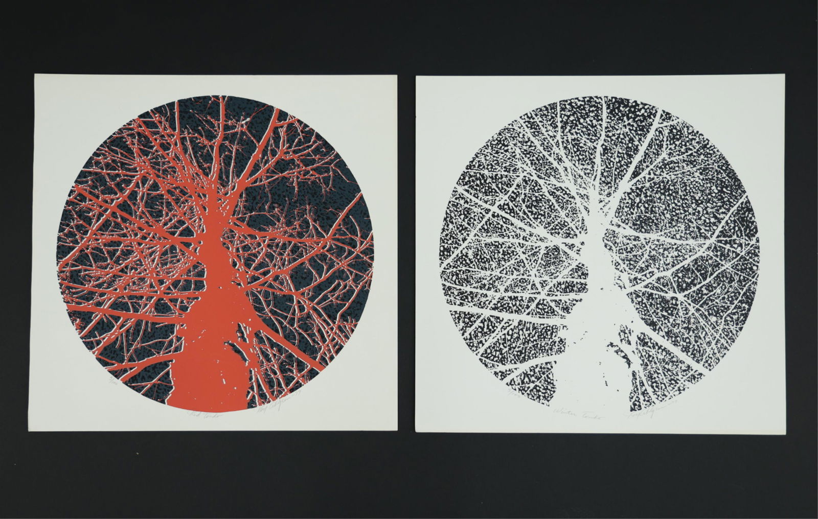 (2) ROY AHLGREN SERIGRAPHS (1 of 14)