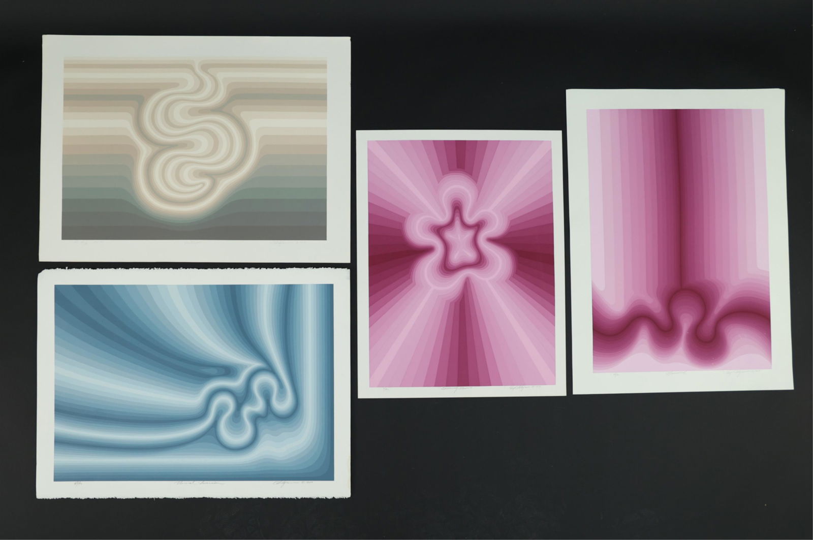 (4) ROY AHLGREN SERIGRAPHS (1 of 19)