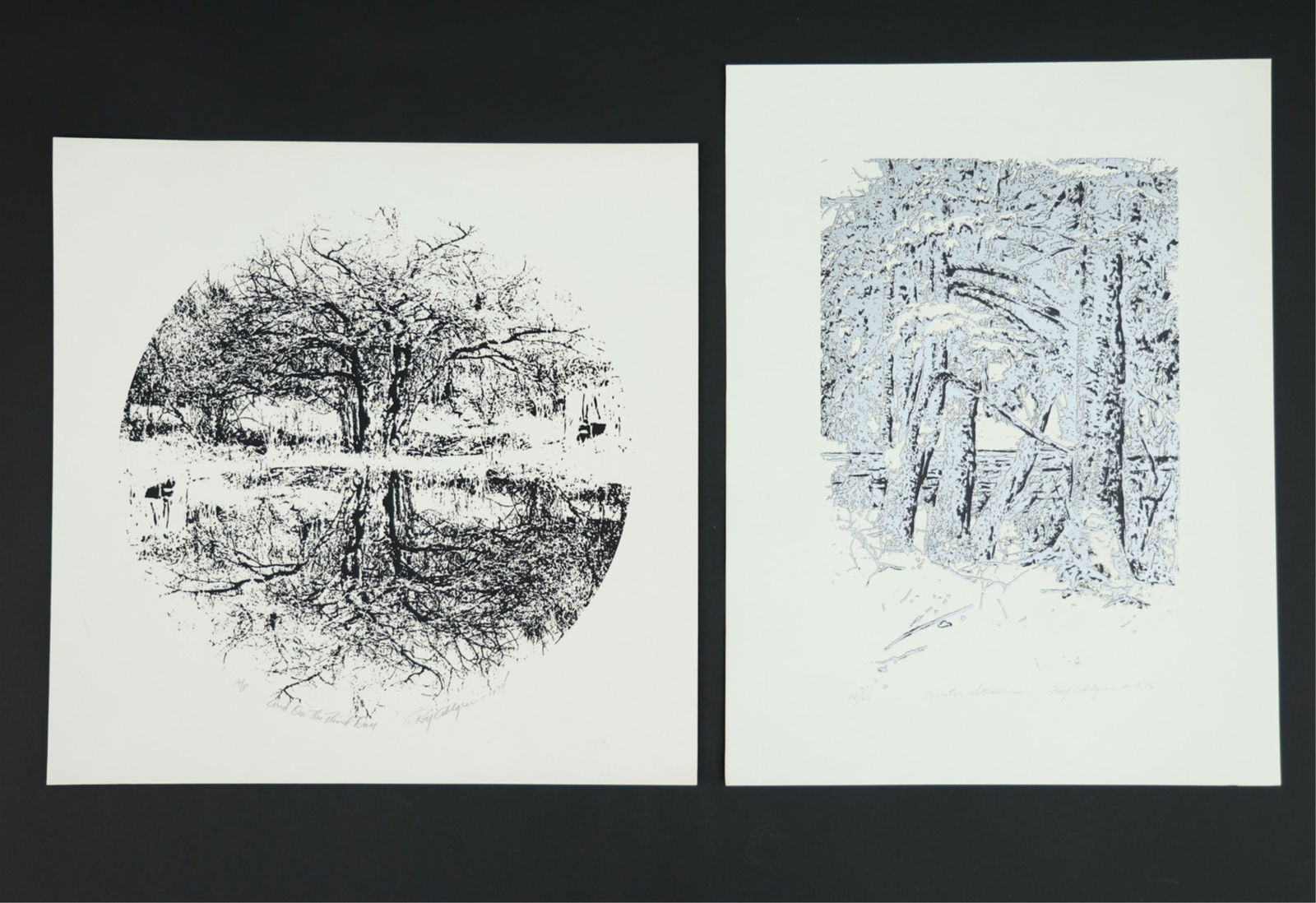 (2) ROY AHLGREN SERIGRAPHS (1 of 17)