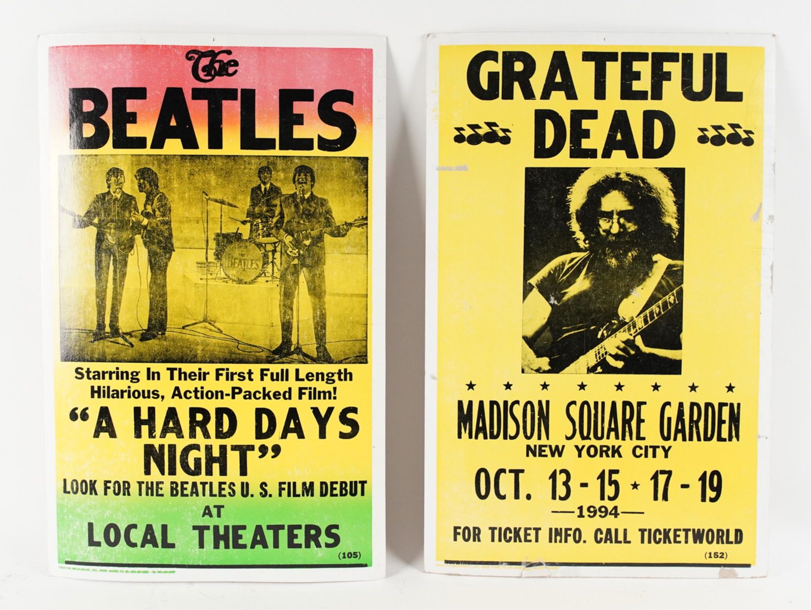 (2) TRIBUNE SHOWPRINT POSTERS INCL. GRATEFUL DEAD (1 of 11)