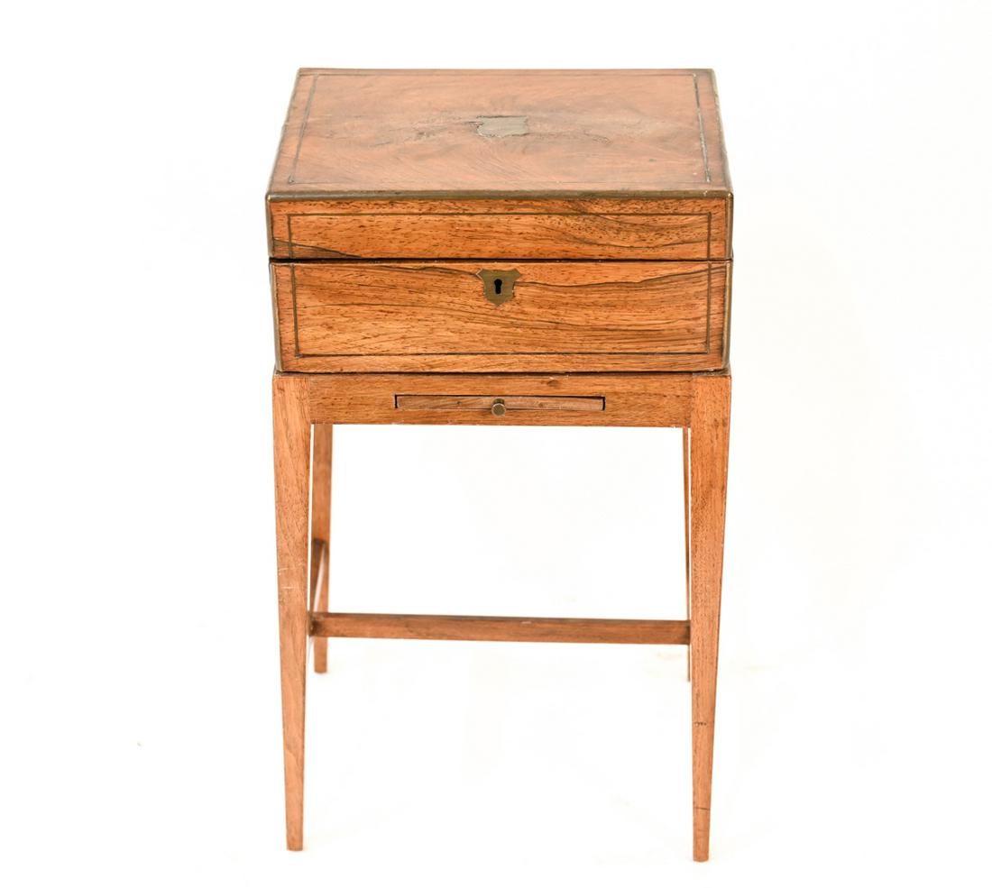 19TH C. LAP DESK ON STAND (1 of 16)