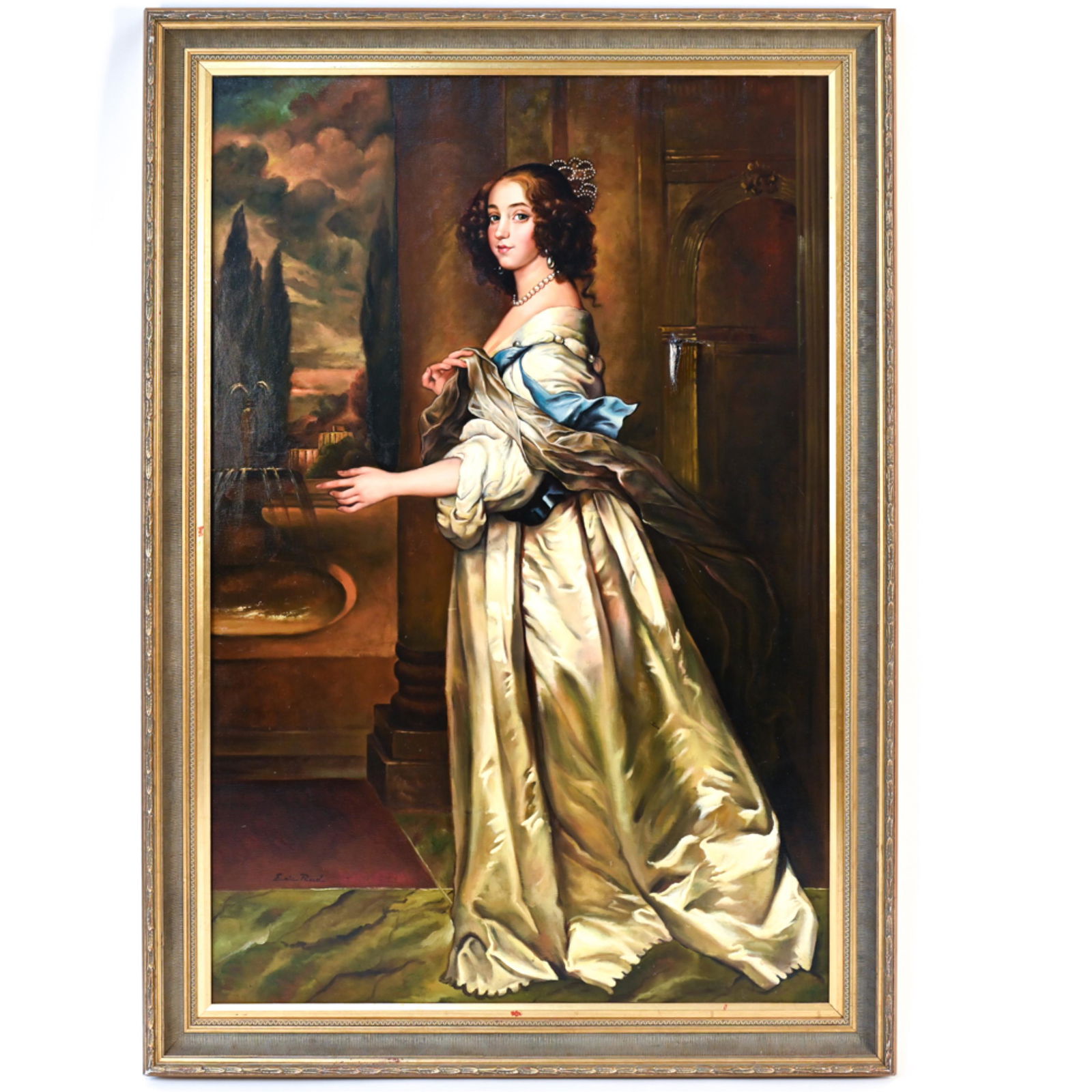 ERIC REED LARGE CLASSICAL PORTRAIT O/C (1 of 17)