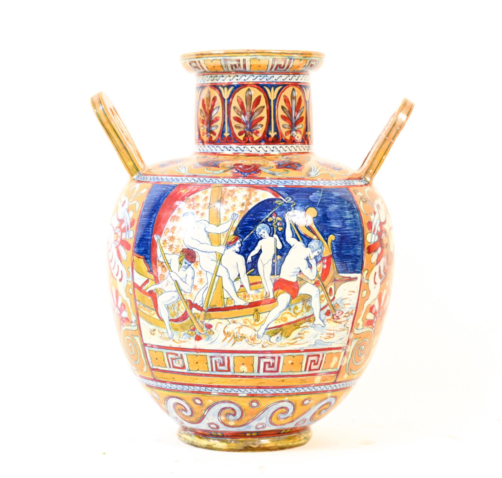 ALFREDO SANTARELLI MAJOLICA VASE (1 of 15)