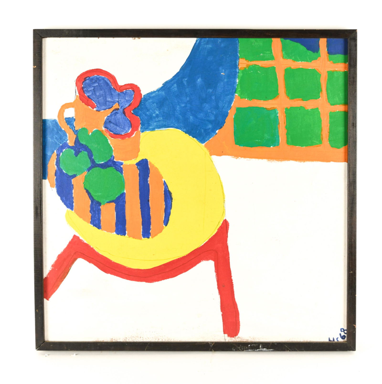 1968 O/B ABSTRACT PAINTING (1 of 11)