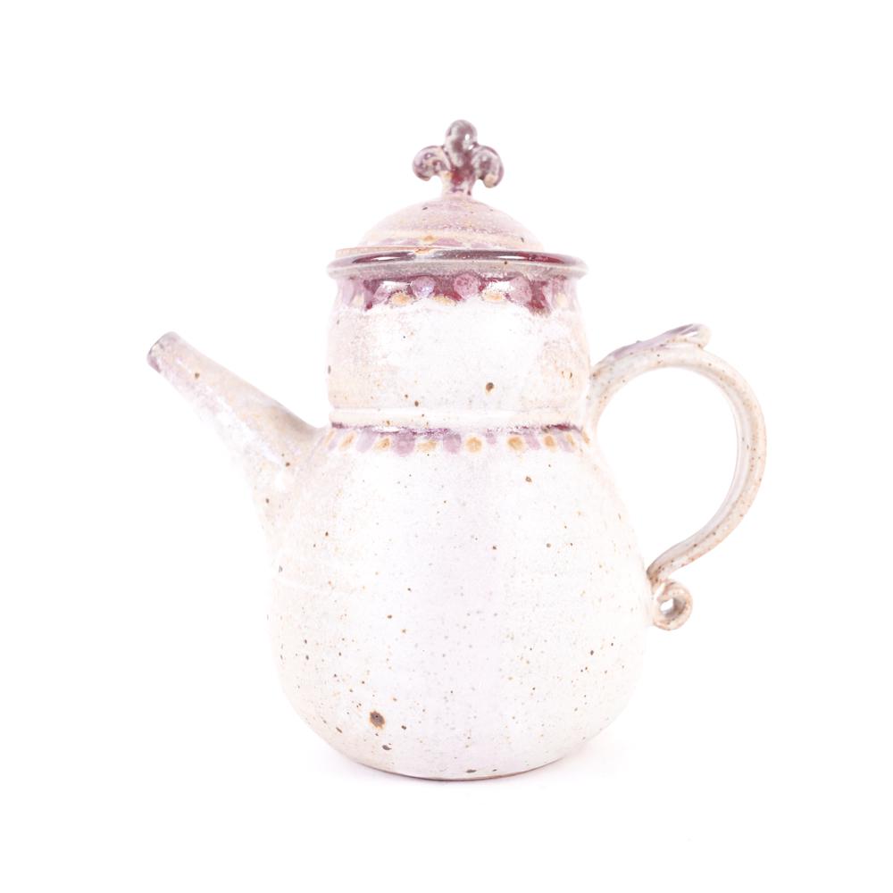 ARTIST SIGNED CERAMIC TEAPOT (1 of 11)
