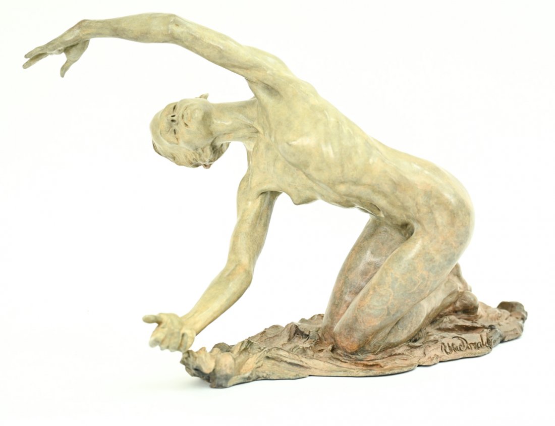 RICHARD MACDONALD (B. 1946) SIGNED LTD ED BRONZE (1 of 20)