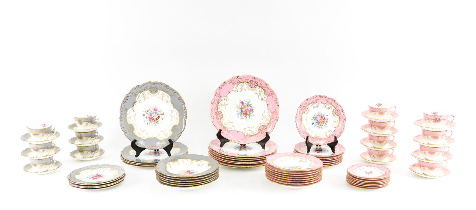 COALPORT SANDRINGHAM PORCELAIN SERVICE (1 of 20)