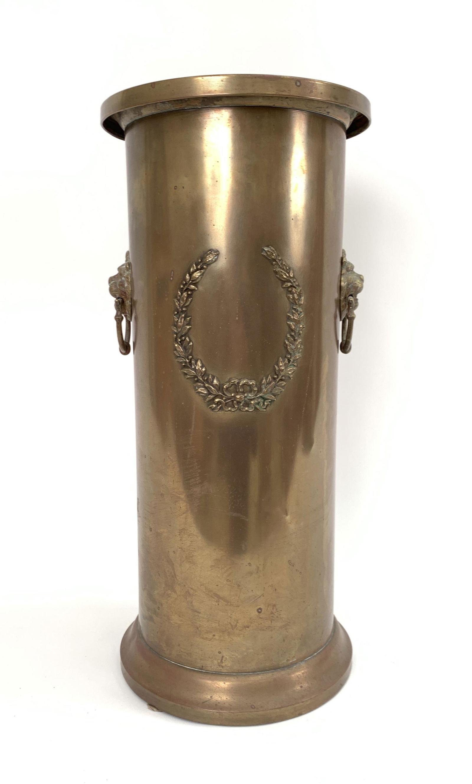 BRASS NEOCLASSICAL STYLE UMBRELLA STAND (1 of 11)