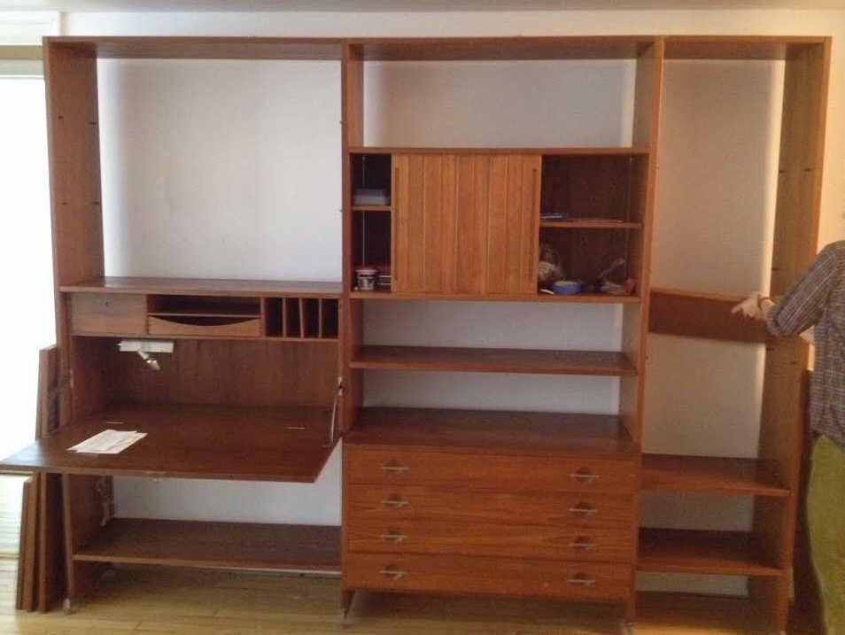 DANISH TEAK WALL UNIT PARTS (1 of 1)