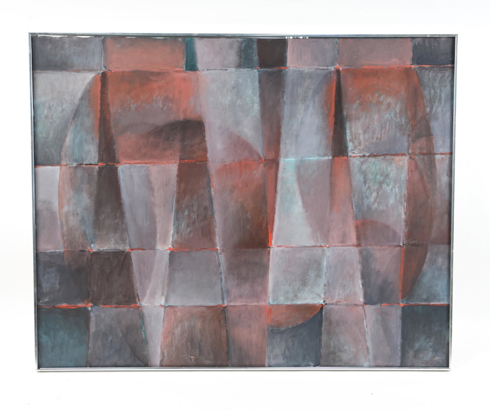 RICHARD ROBERTS MODERNIST ABSTRACT O/C PAINTING (1 of 7)