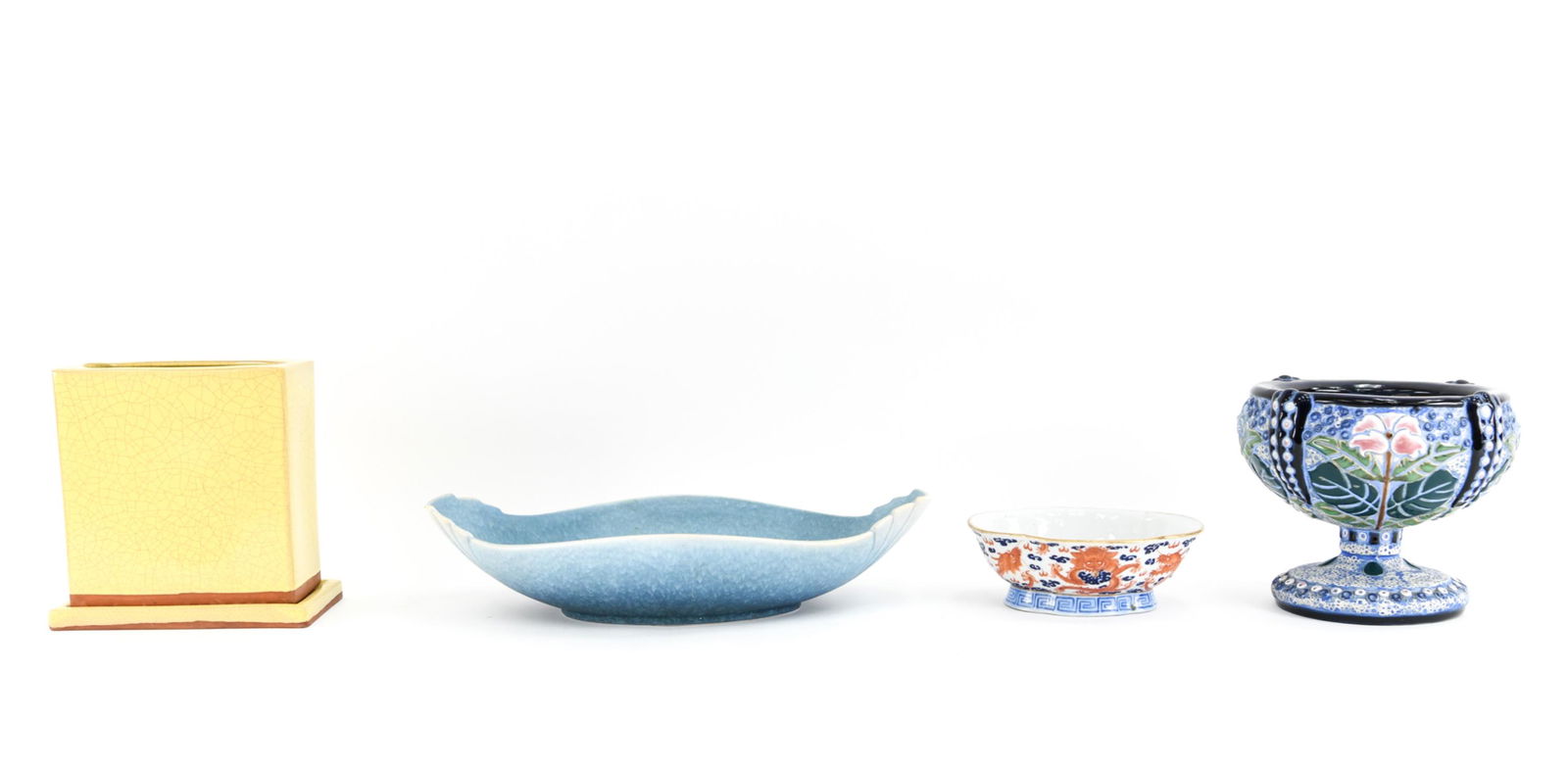 MIXED GROUPING OF (4) CERAMIC VESSELS (1 of 20)