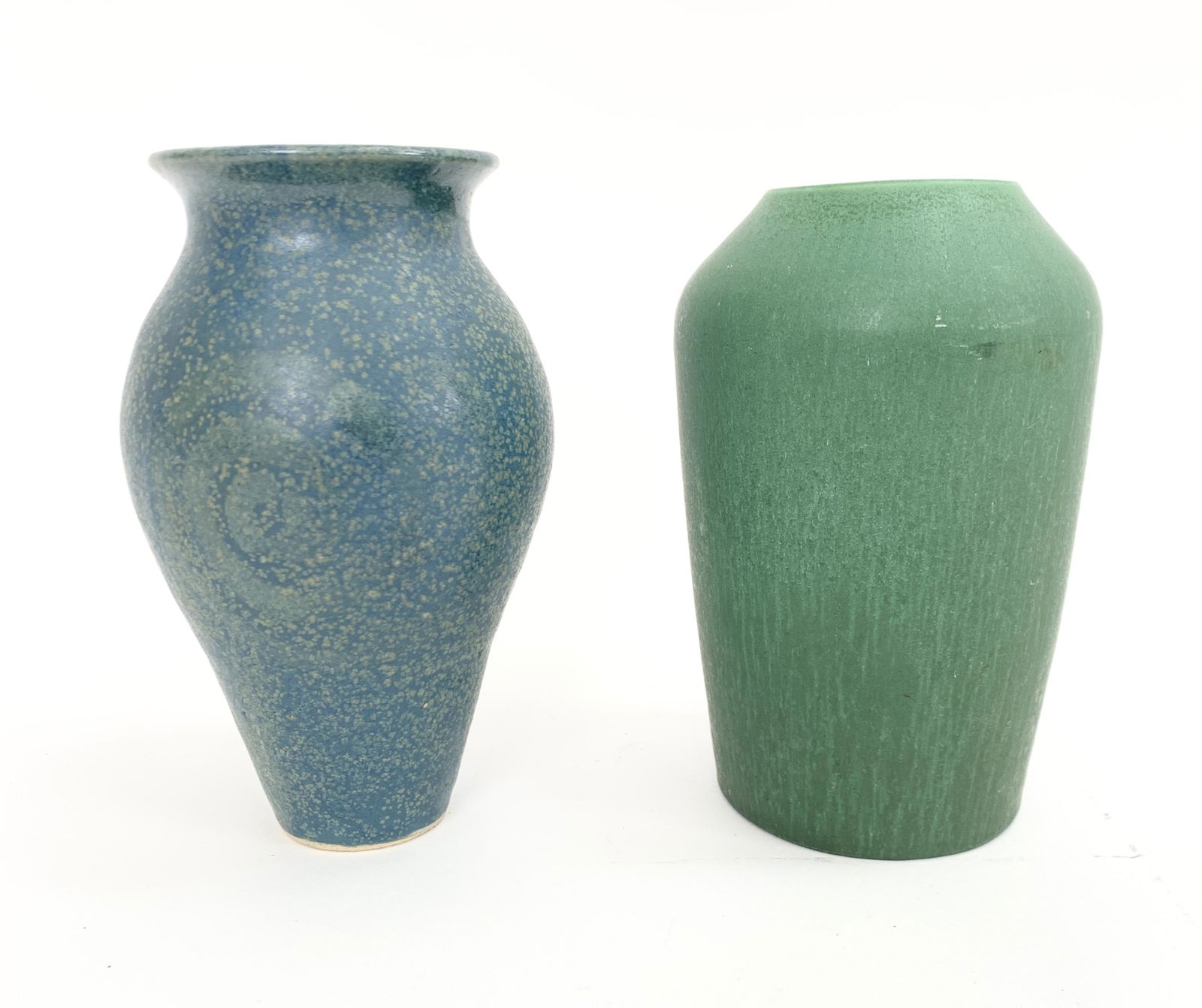 (2) ART POTTERY VASES (1 of 10)