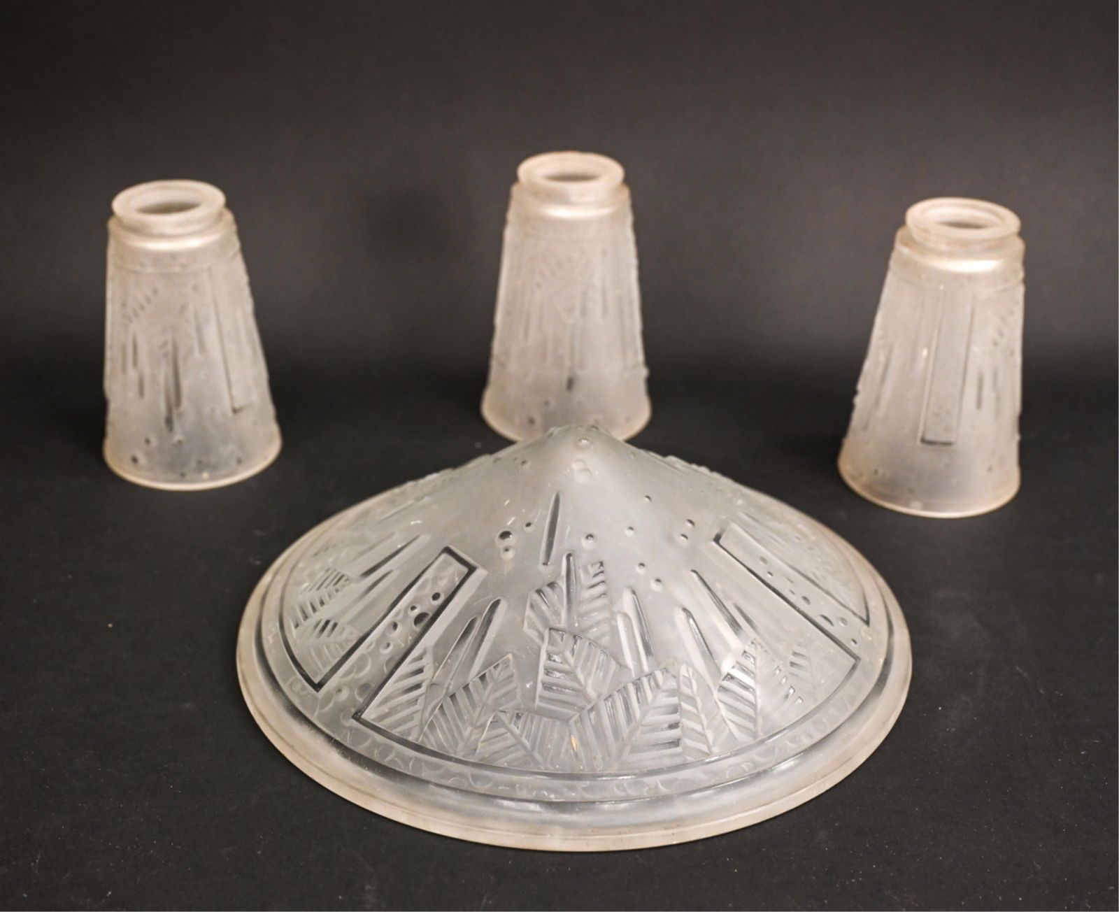 ART DECO GLASS SHADES (1 of 17)