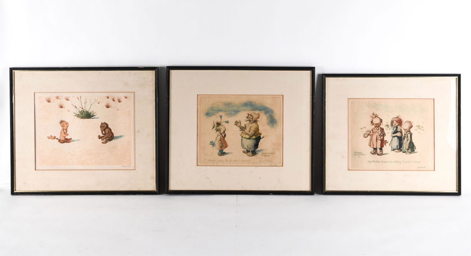 (3) LOUIS MOE, NORWEGIAN (1858-1945) ETCHINGS (1 of 13)