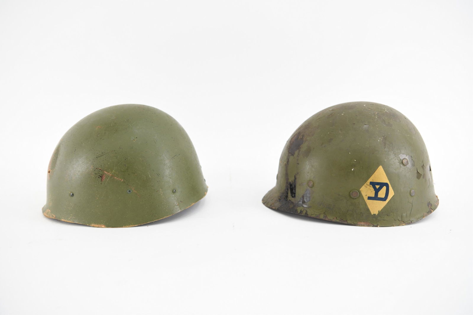 YANKEE DIVISION WWII HELMET LINER + OTHER (1 of 18)