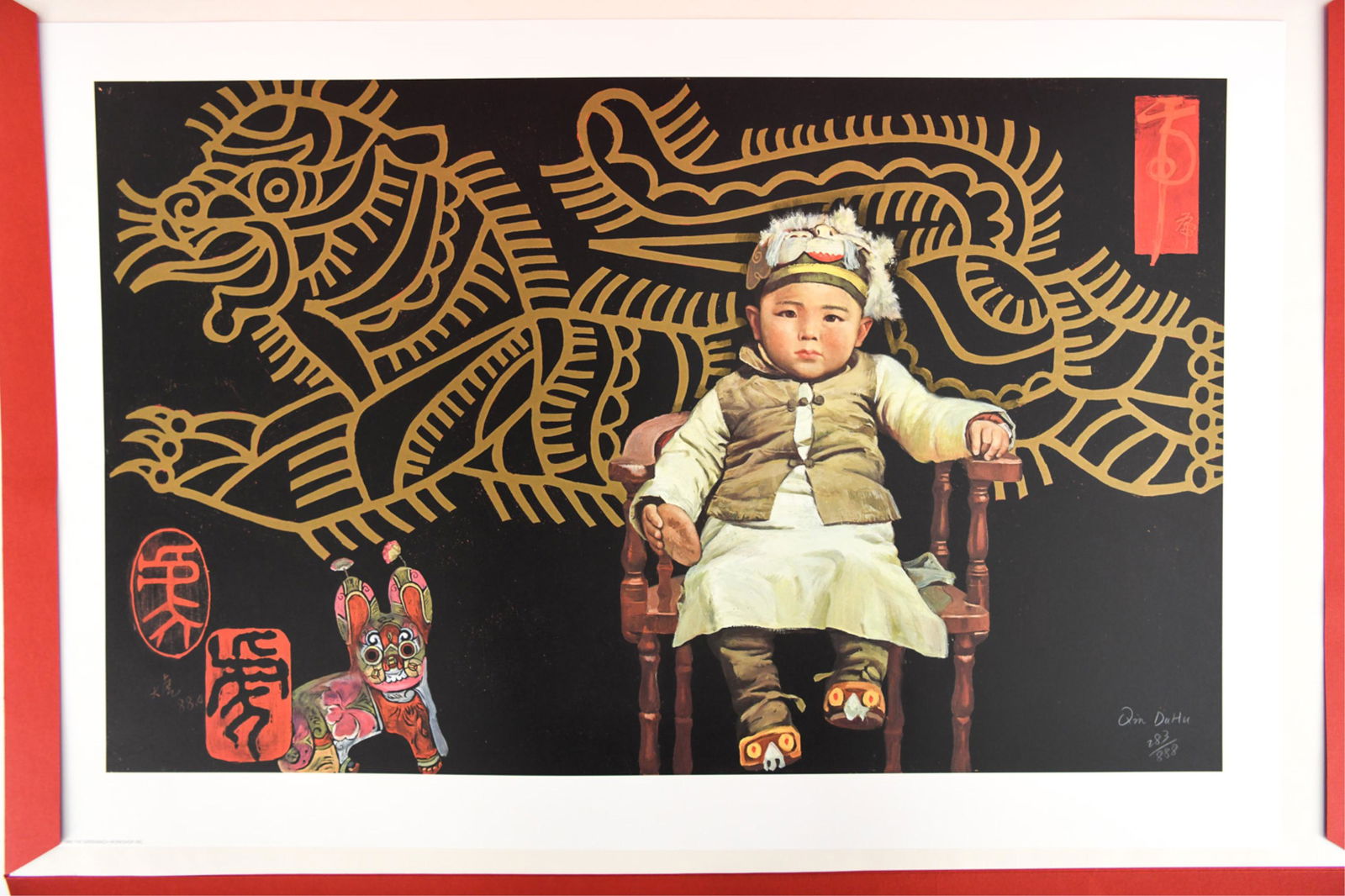 THE GREENWICH WORKSHOP QIN DAHU SIGNED LTD ED (1 of 7)