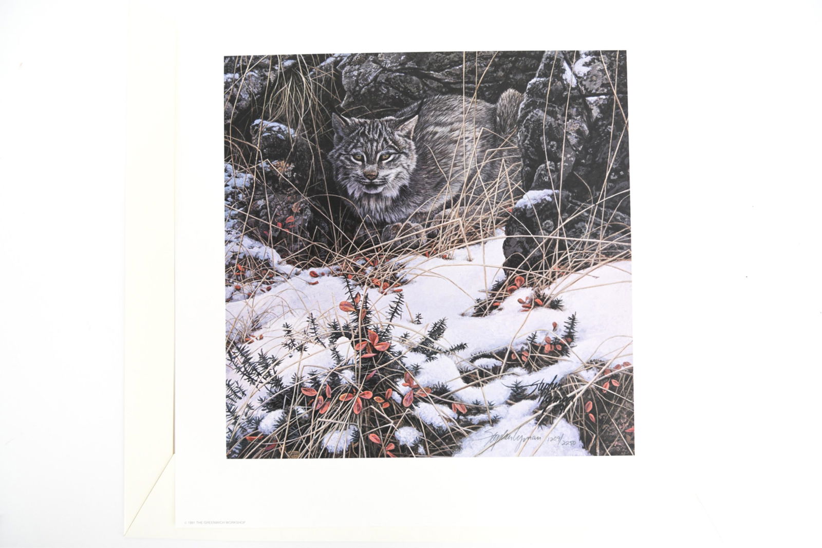 THE GREENWICH WORKSHOP STEPHEN LYMAN SIGNED LTD ED (1 of 7)