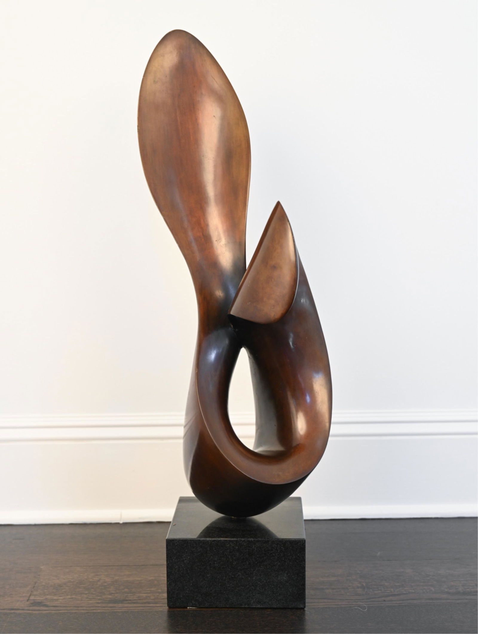 RICHARD ERDMAN, AMERICAN (B. 1952) ABSTRACT BRONZE (1 of 20)