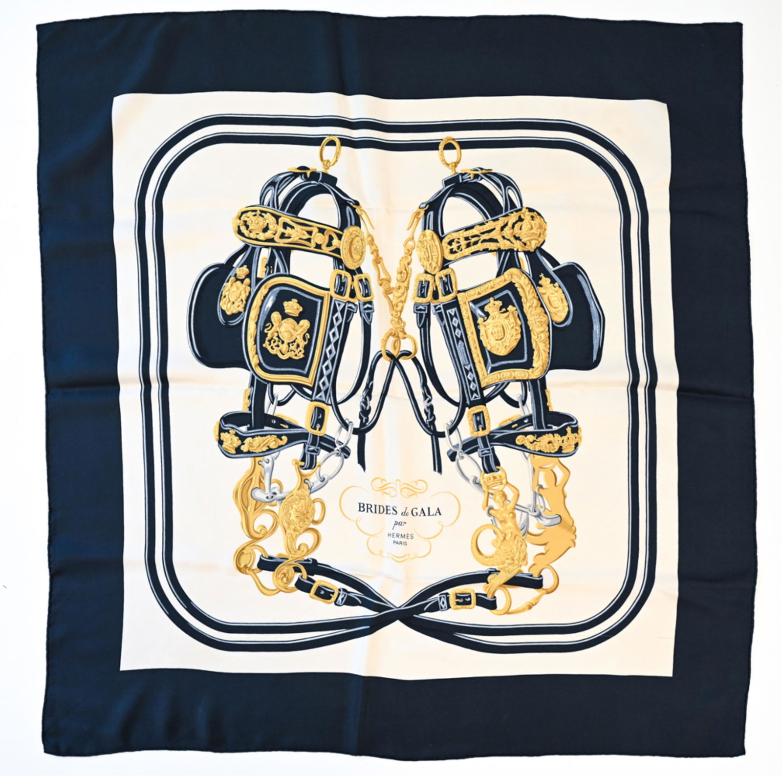 HERMÈS "BRIDES DE GALA" SILK SCARF (1 of 12)