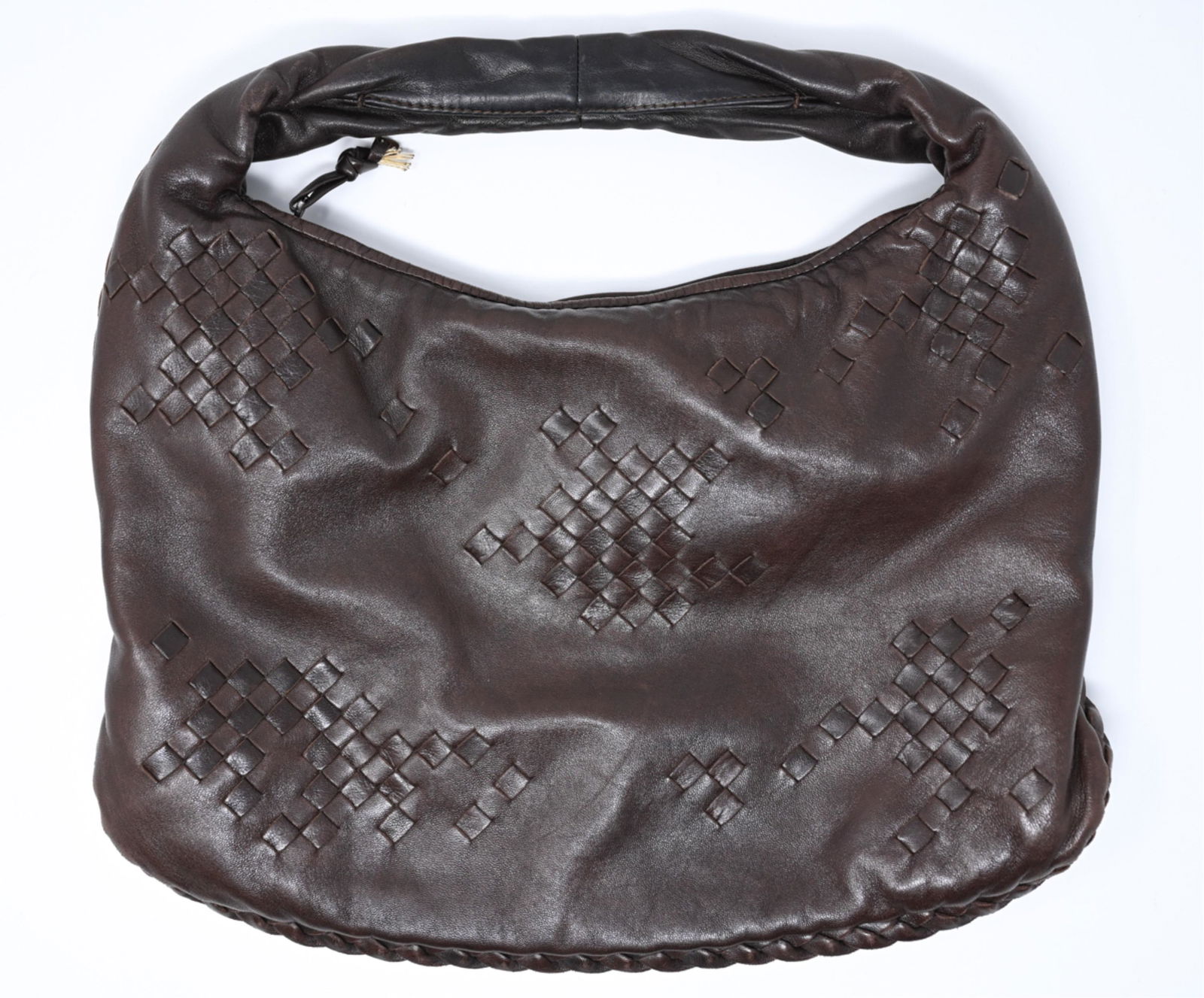 BOTTEGA VENETA INTRECCIATO CERVO SLOUCH BAG (1 of 12)