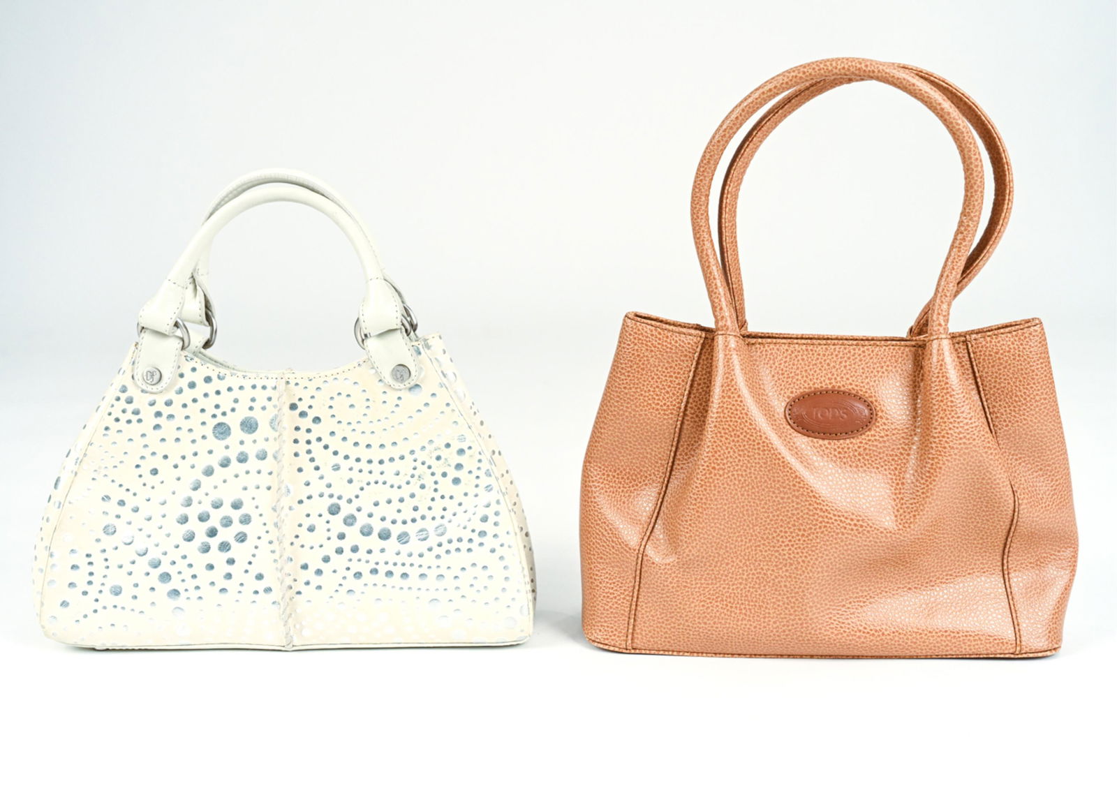 (2) LUXURY LEATHER HANDBAGS TOD'S & DJP (1 of 10)