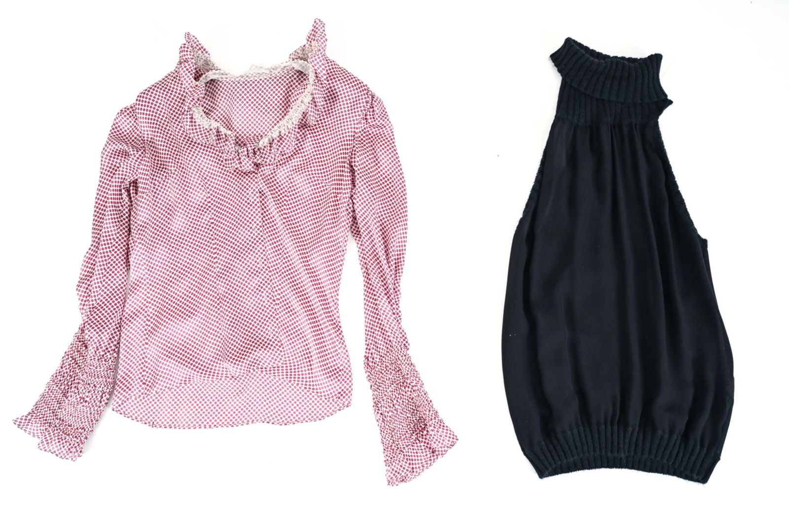 ALEXANDER MCQUEEN & MISSONI SILK BLOUSES (2) (1 of 8)