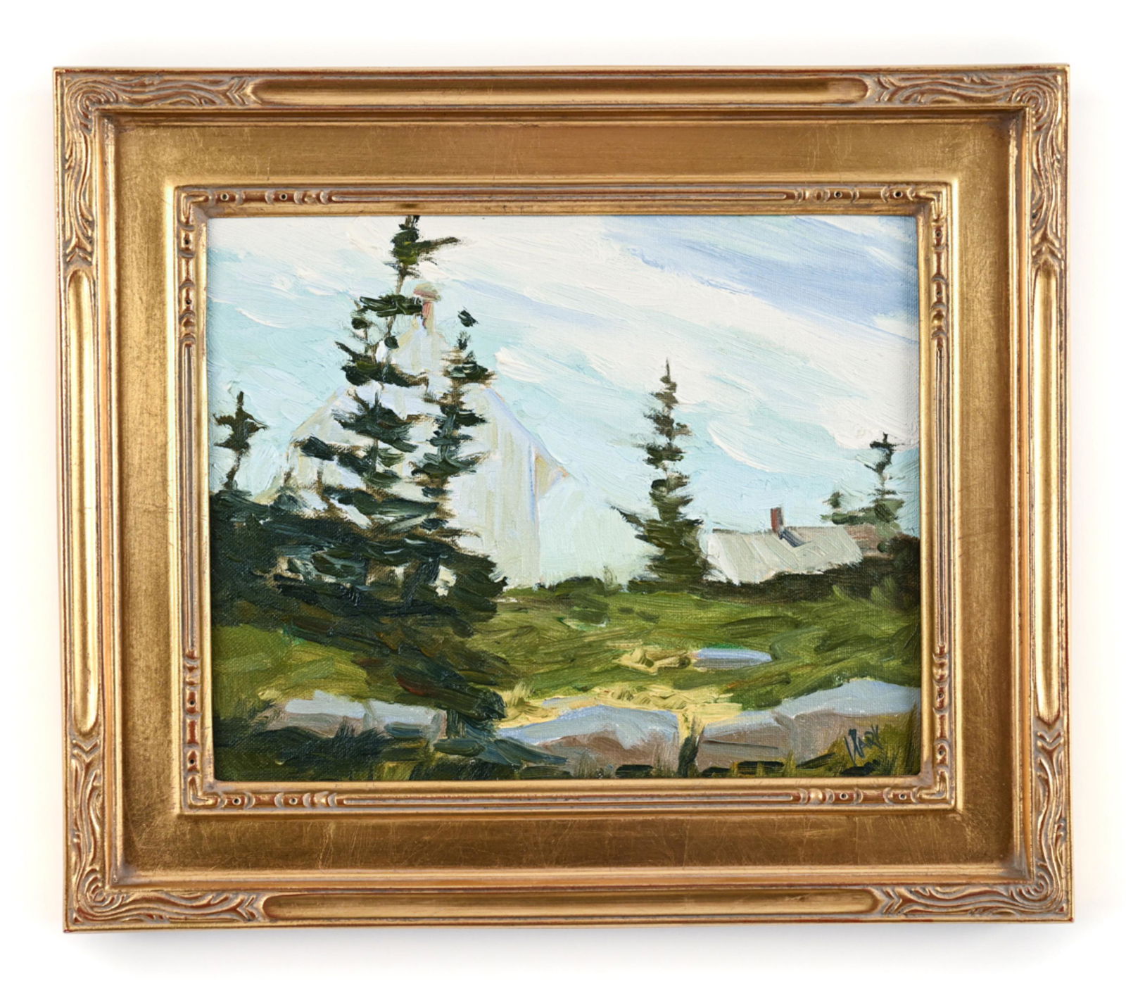 HOWARD PARK (20TH CENTURY) MONHEGAN ISLAND O/B (1 of 9)