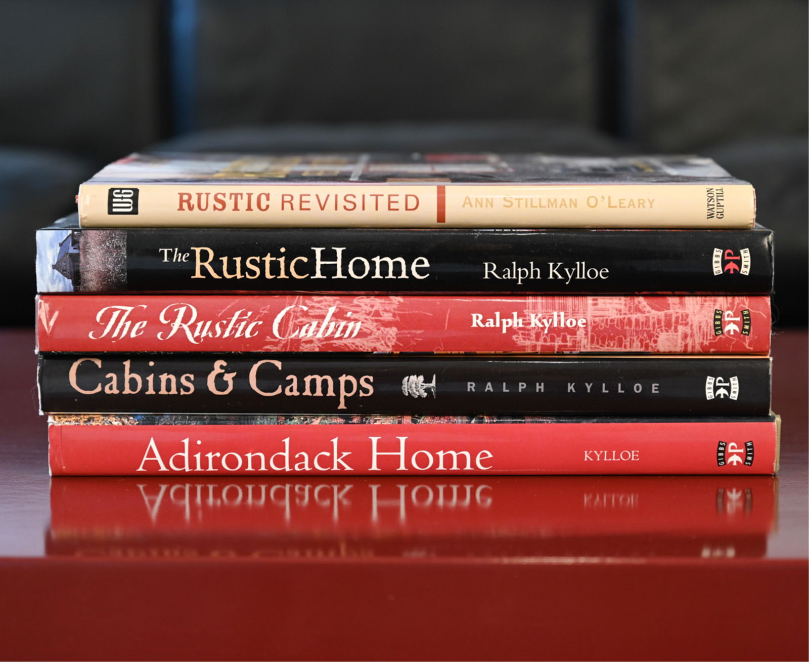 GROUPING OF RUSTIC DESIGN COFFEE TABLE BOOKS (1 of 7)