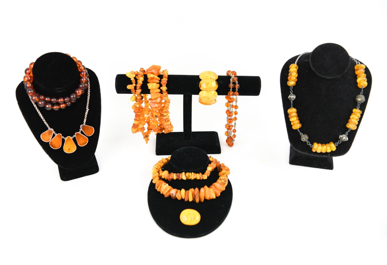 AMBER JEWELRY GROUPING (1 of 12)