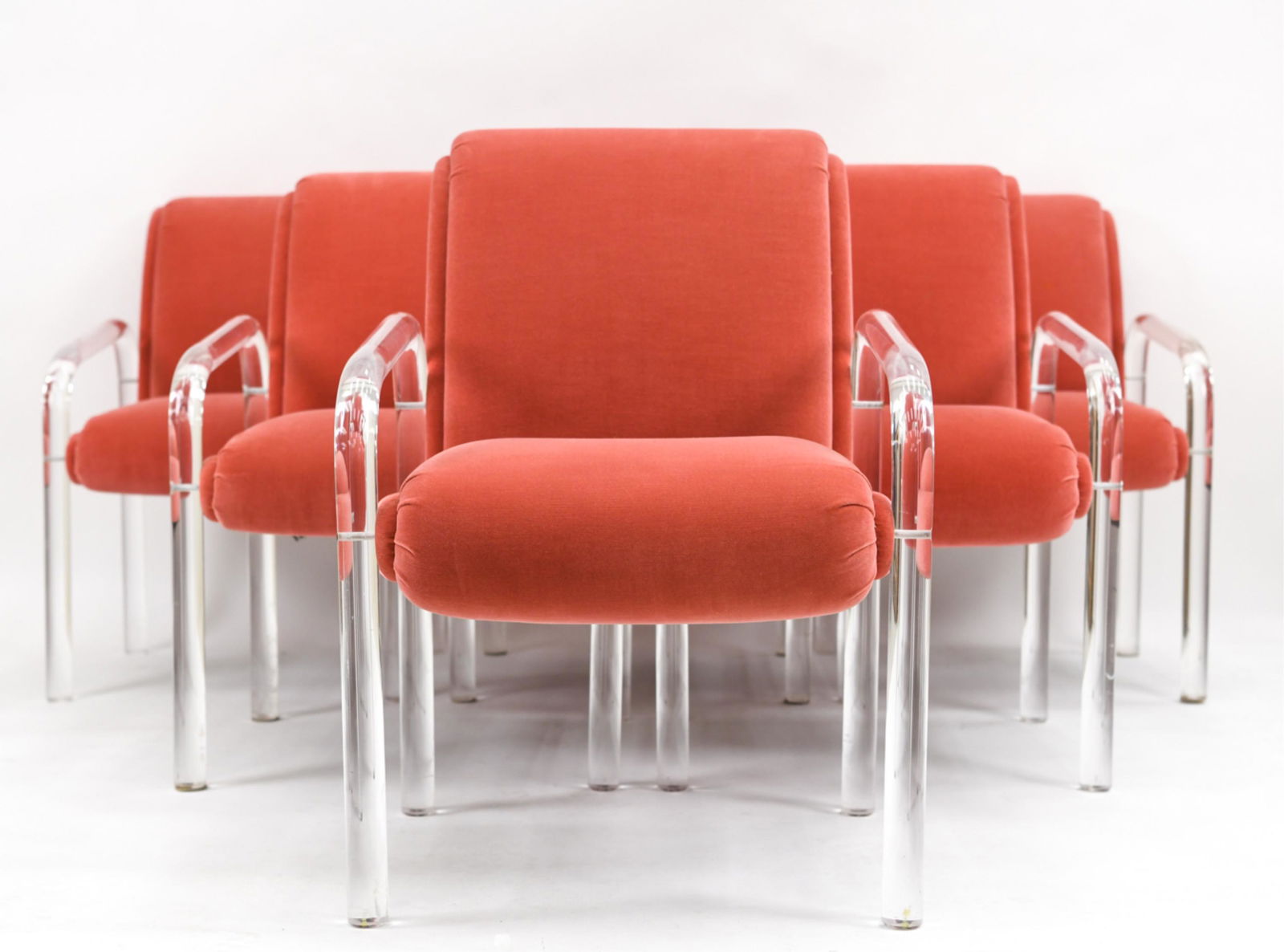 (6) LEE ROSEN PACE LUCITE DINING CHAIRS (1 of 19)