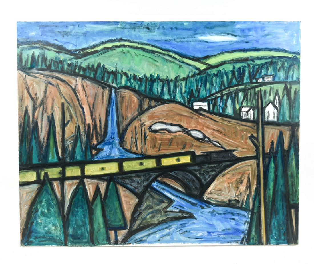 RICHARD ROBERTS ABSTRACT LANDSCAPE (1 of 8)