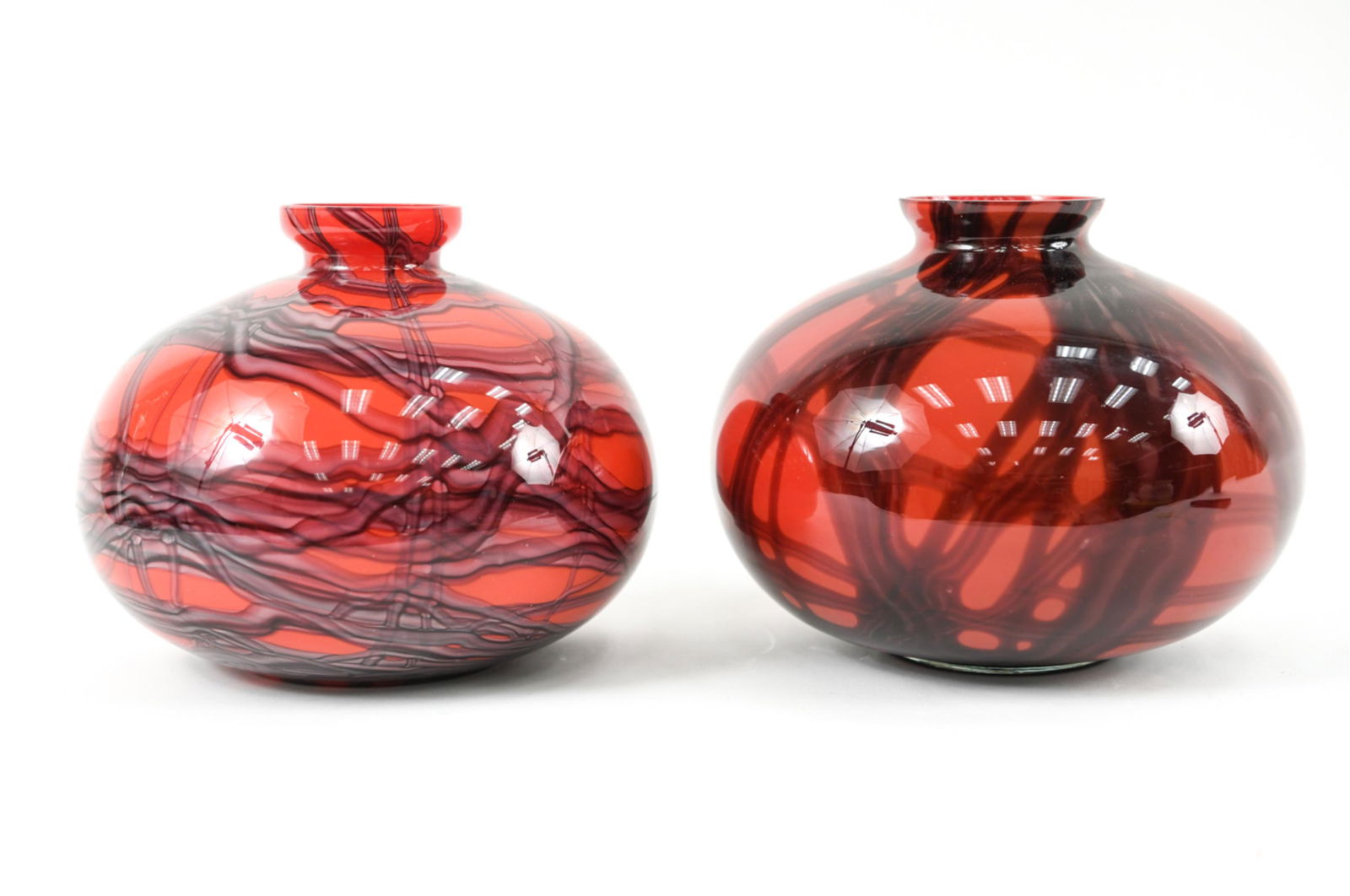 (2) CZECH KRALIK VASES (1 of 8)