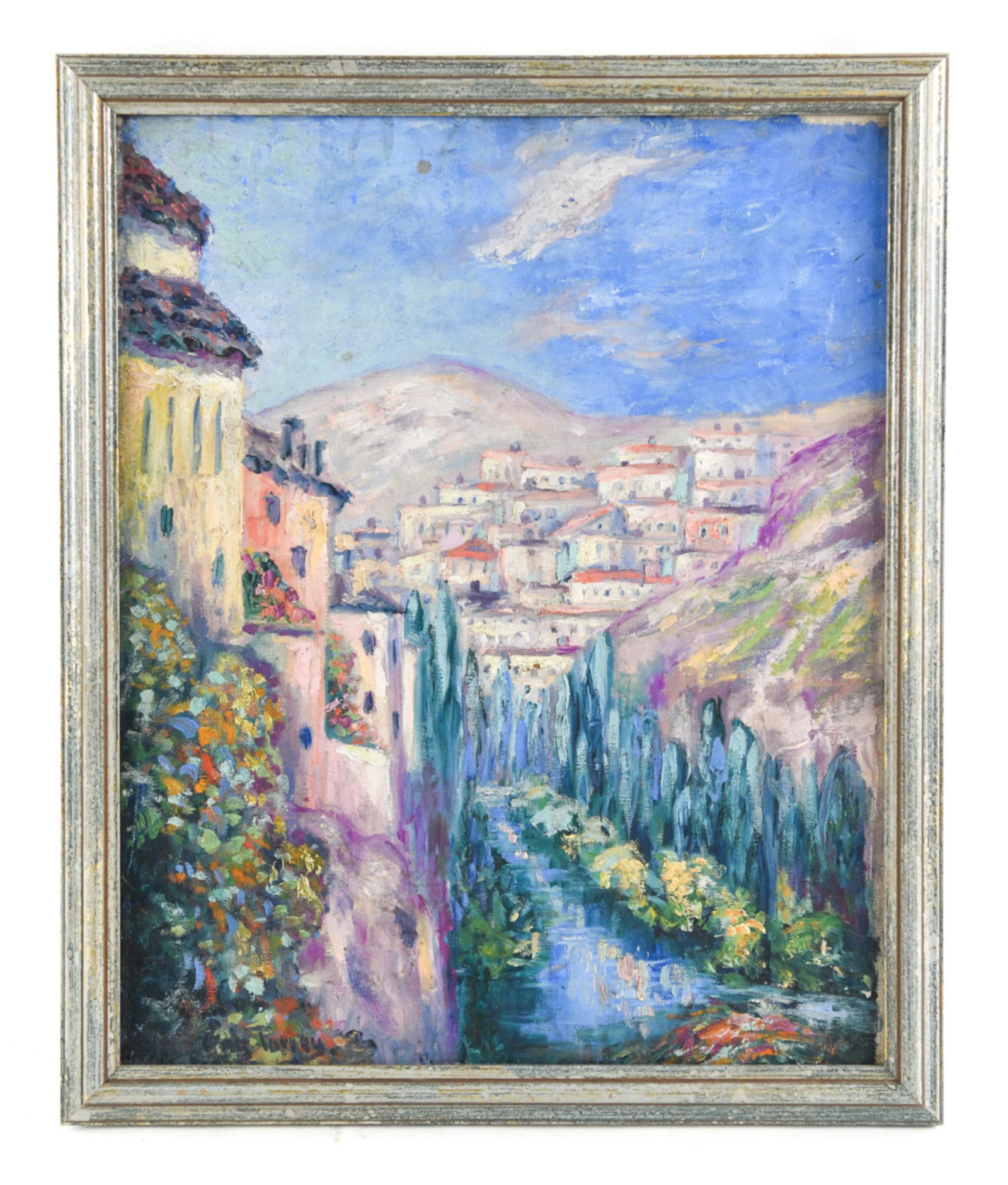 20TH CENTURY IMPRESSIONIST O/C TORREY (1 of 7)