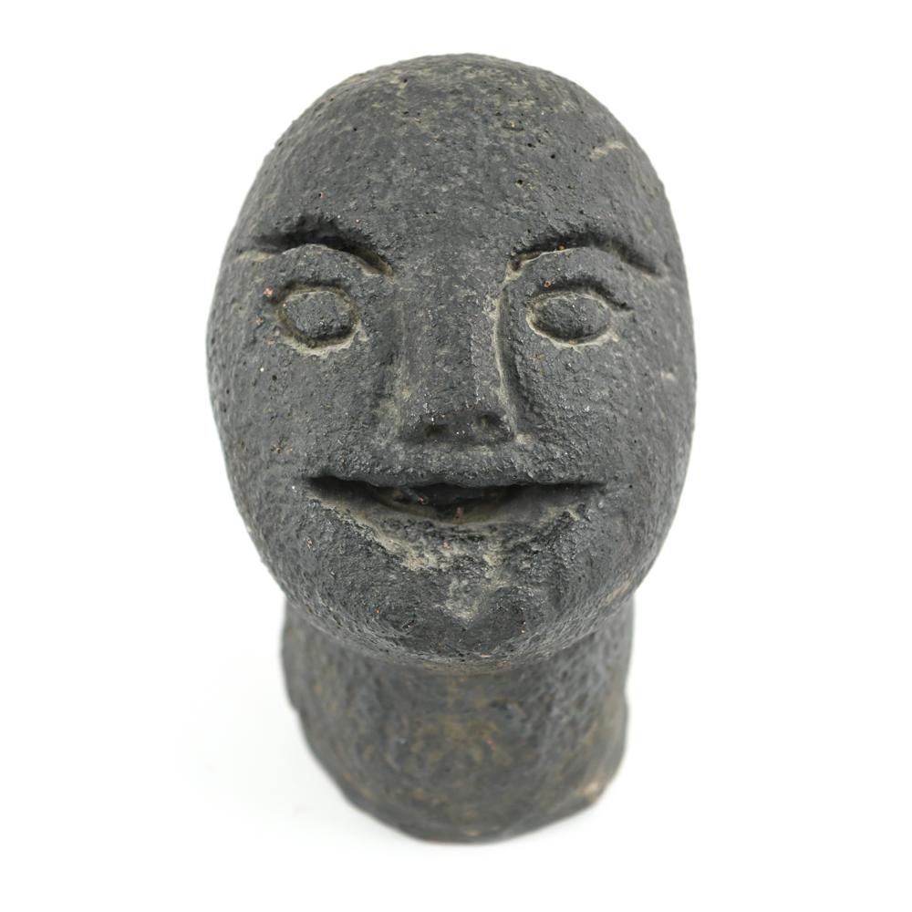 MID-CENTURY CERAMIC HEAD SCULPTURE (1 of 12)